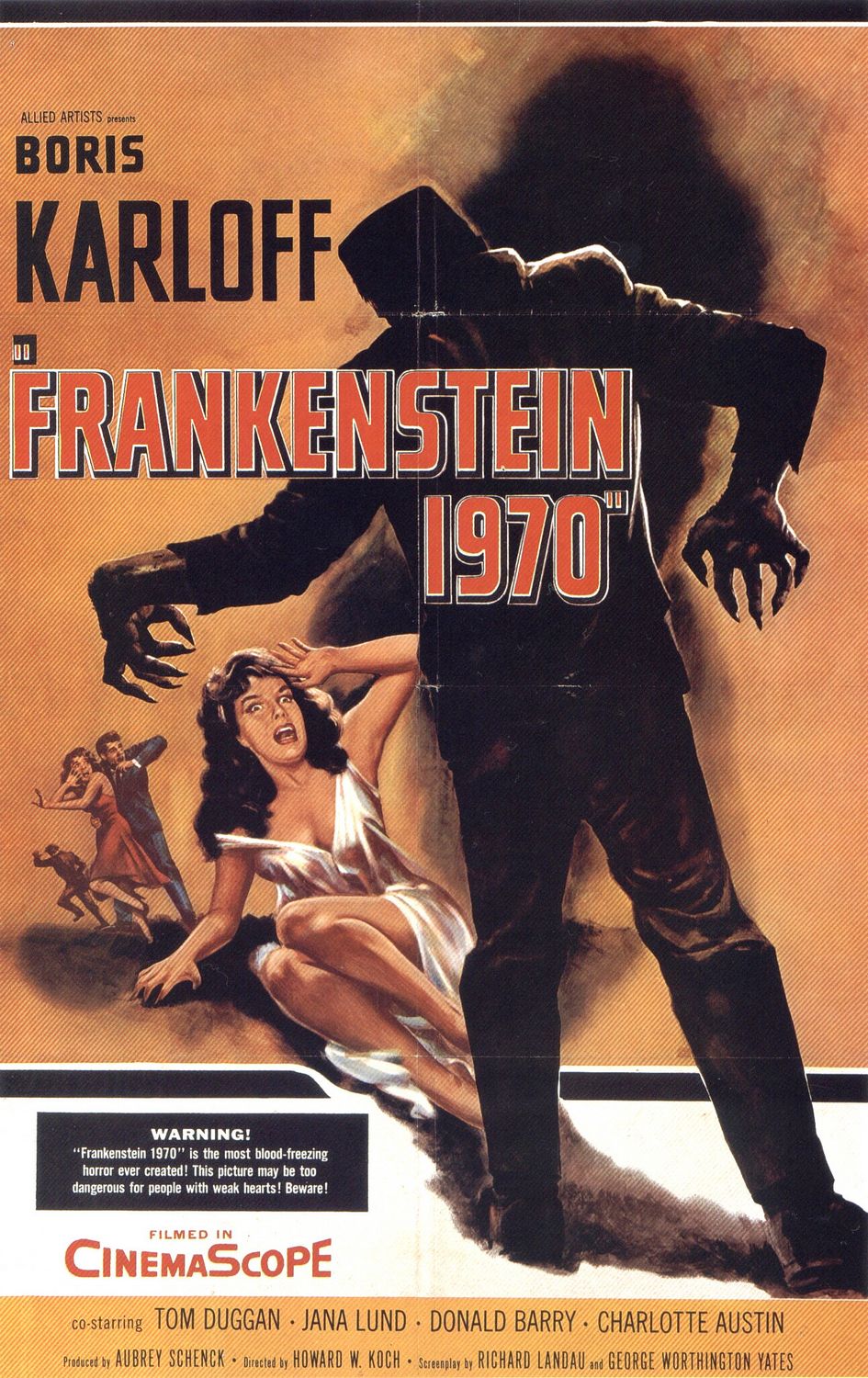 Постер - Франкенштейн - 1970: 945x1500 / 324 Кб