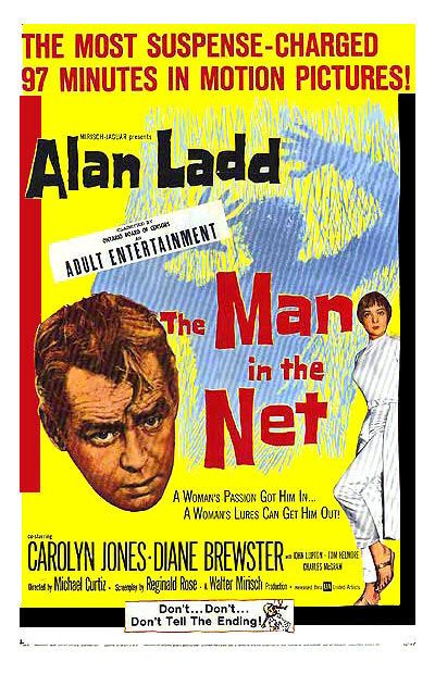 Постер - The Man in the Net: 400x620 / 80 Кб