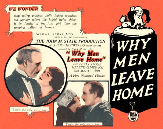 Постер - Why Men Leave Home: 535x424 / 58 Кб
