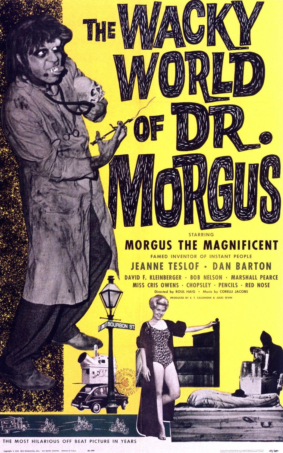 Постер - The Wacky World of Dr. Morgus: 939x1500 / 371 Кб