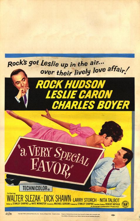 Постер - A Very Special Favor: 478x755 / 80 Кб