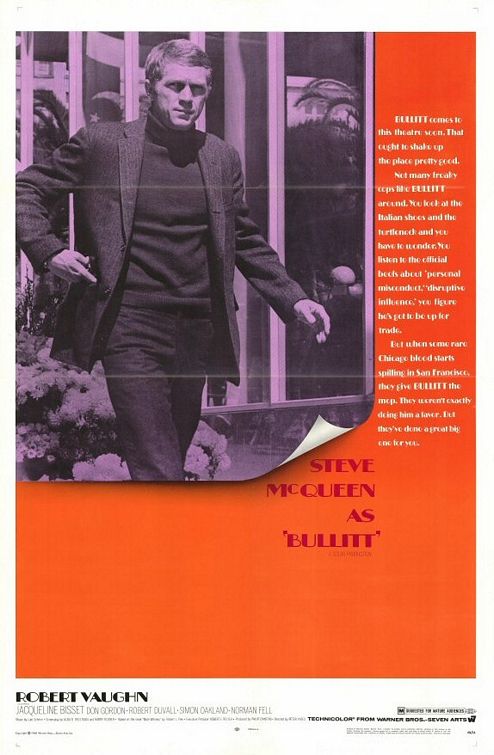 Постер - Детектив Буллитт: 494x755 / 62 Кб