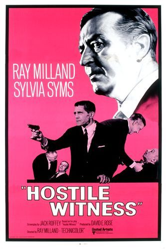 Постер - Hostile Witness: 333x500 / 35 Кб