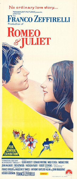 Постер - Ромео и Джульетта: 324x755 / 55 Кб