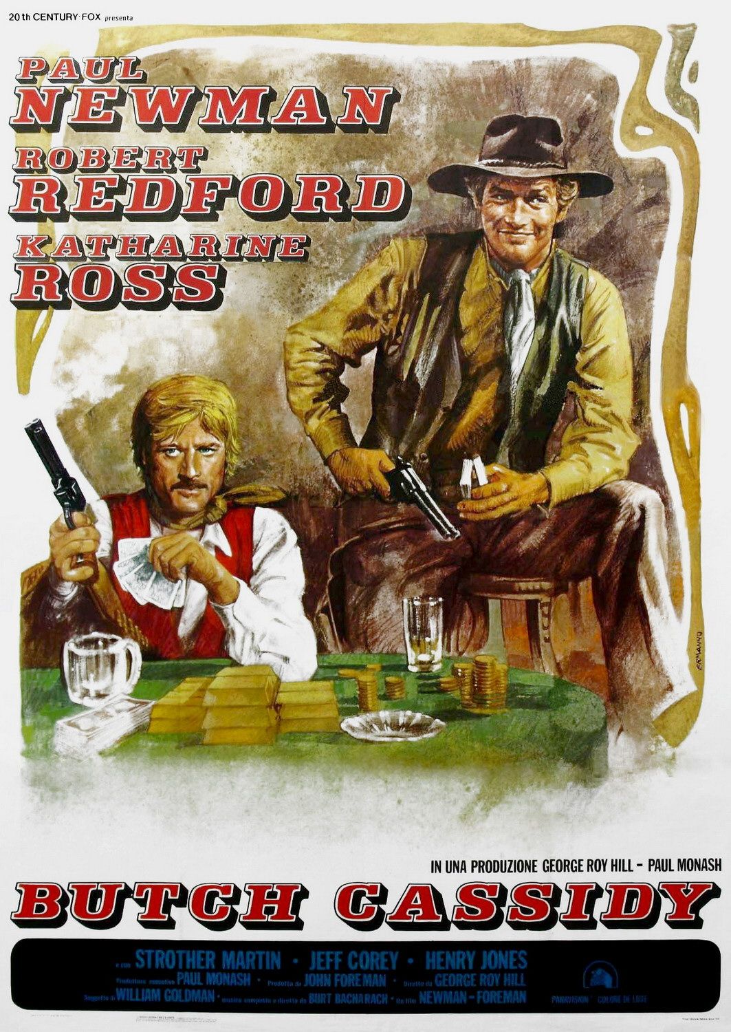 Постер - Буч Кэссиди и Сандэнс Кид: 1063x1500 / 366 Кб