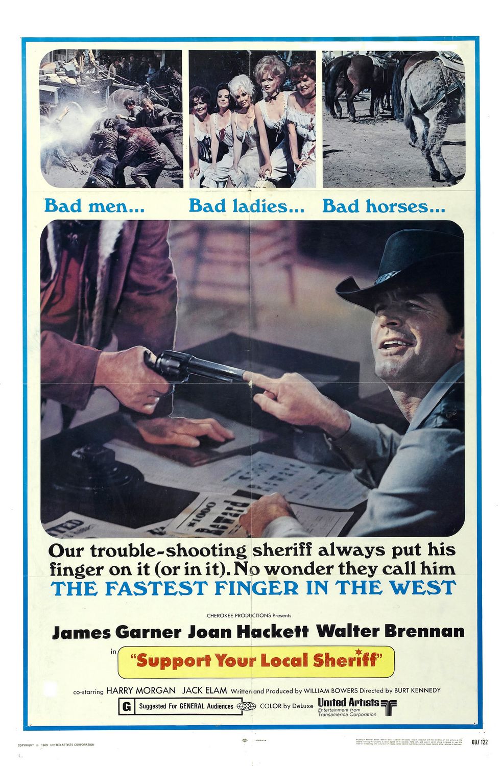 Постер - Поддержите своего шерифа!: 983x1500 / 271 Кб