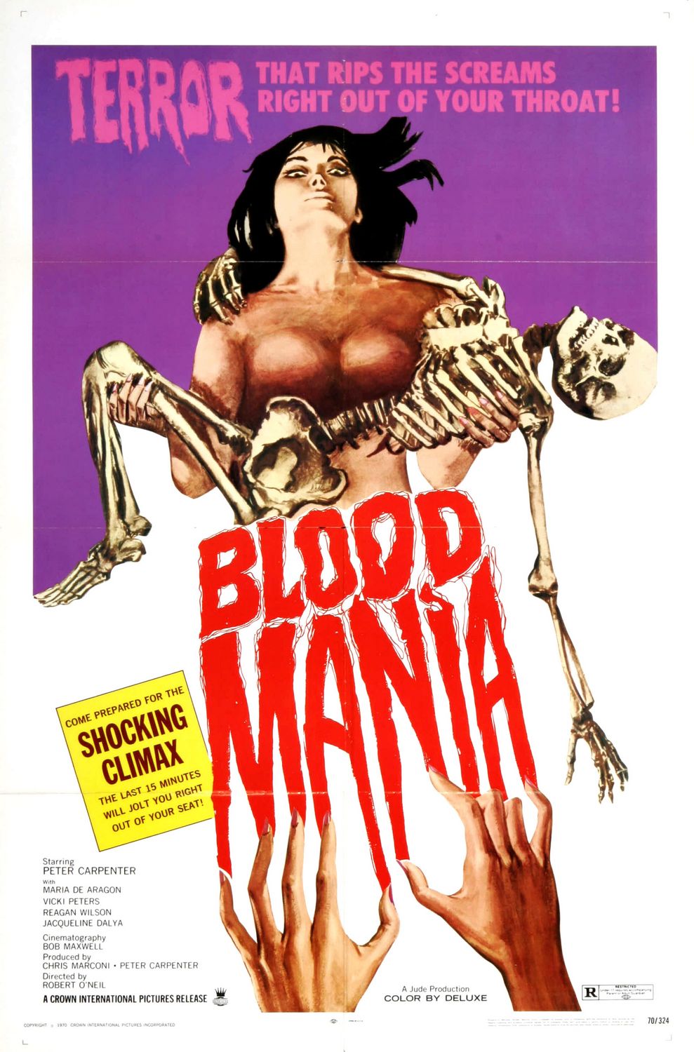 Постер - Blood Mania: 989x1500 / 211 Кб
