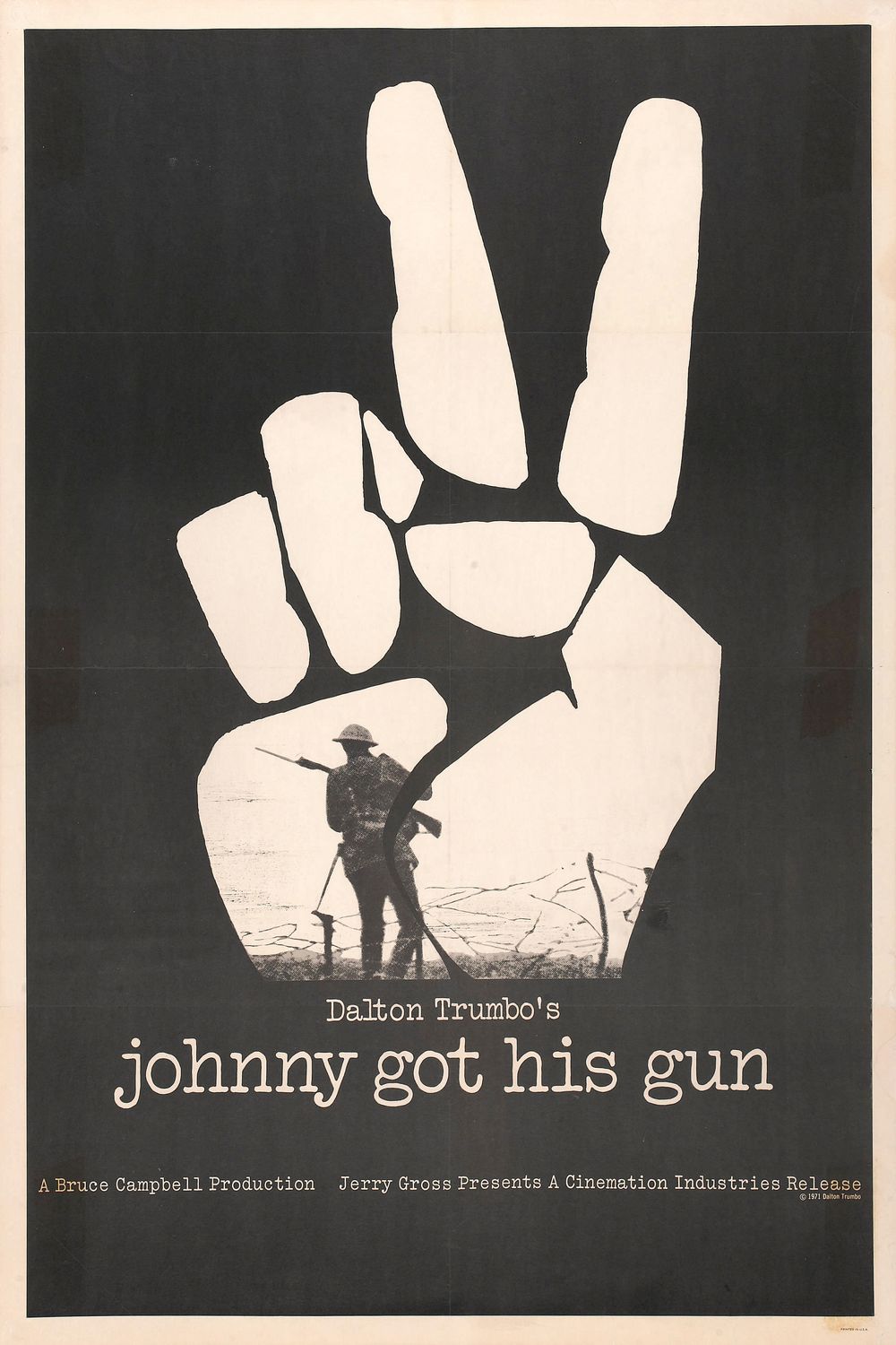 Постер - Джонни взял ружье: 1000x1500 / 160 Кб