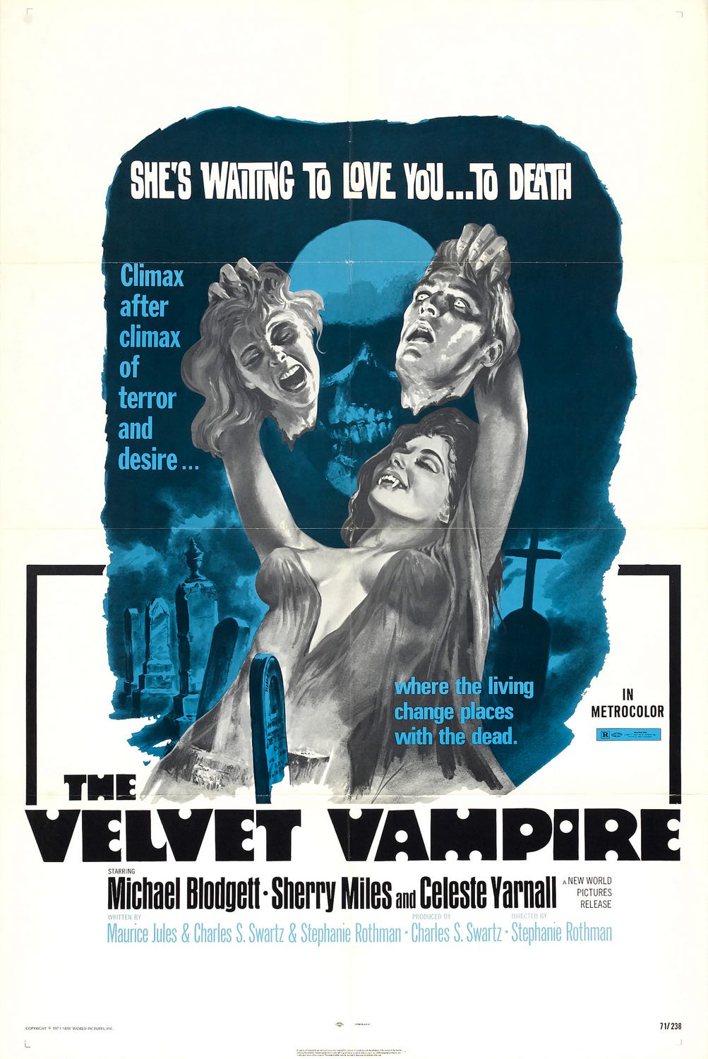 Постер - Бархатная вампирша: 1003x1500 / 203 Кб