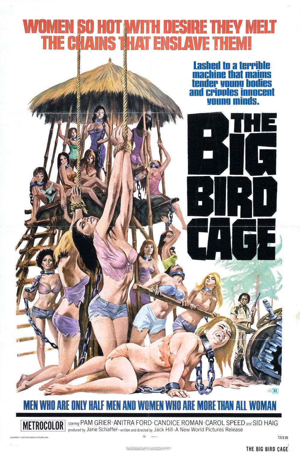 Постер - The Big Bird Cage: 997x1500 / 336 Кб
