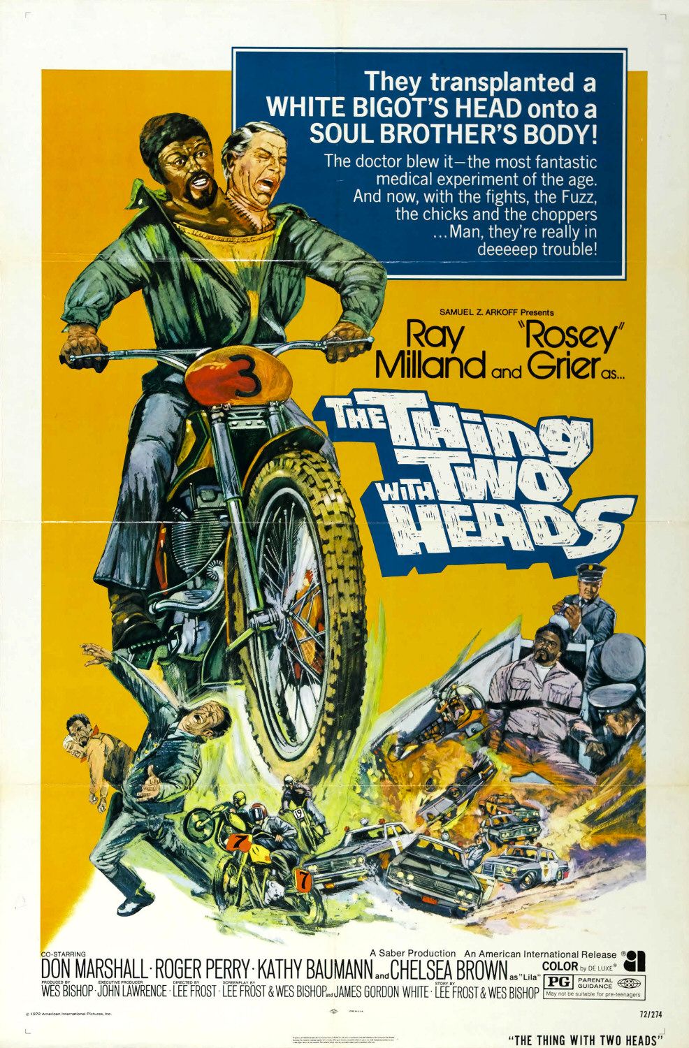 Постер - Нечто с двумя головами: 986x1500 / 371 Кб