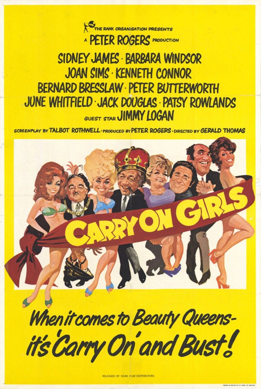 Постер - Carry on Girls: 864x1289 / 204 Кб