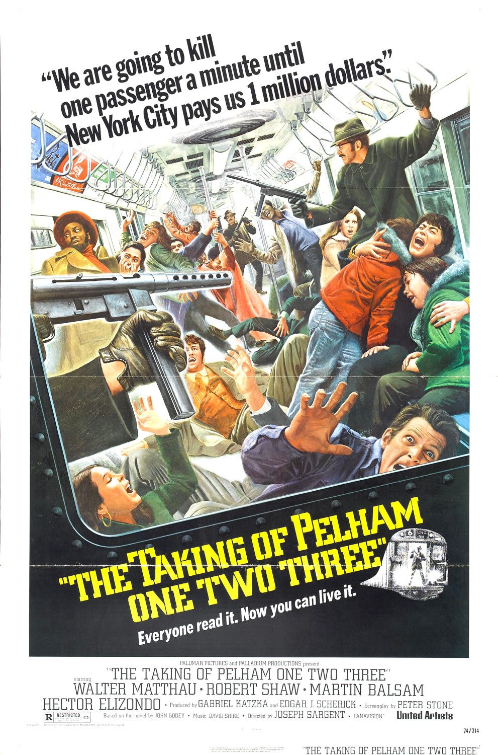 Постер - Захват поезда Пелэм 1-2-3: 991x1500 / 352 Кб