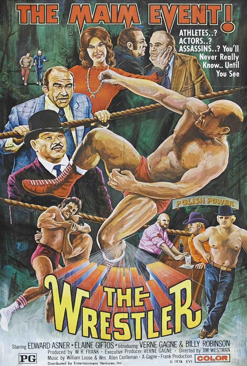Постер - The Wrestler: 1010x1500 / 471 Кб