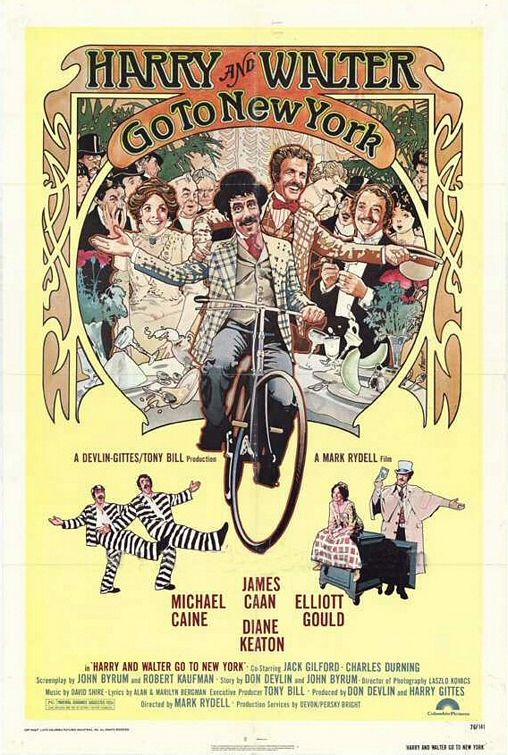Постер - Гарри и Уолтер следуют в Нью-Йорк: 508x755 / 108 Кб