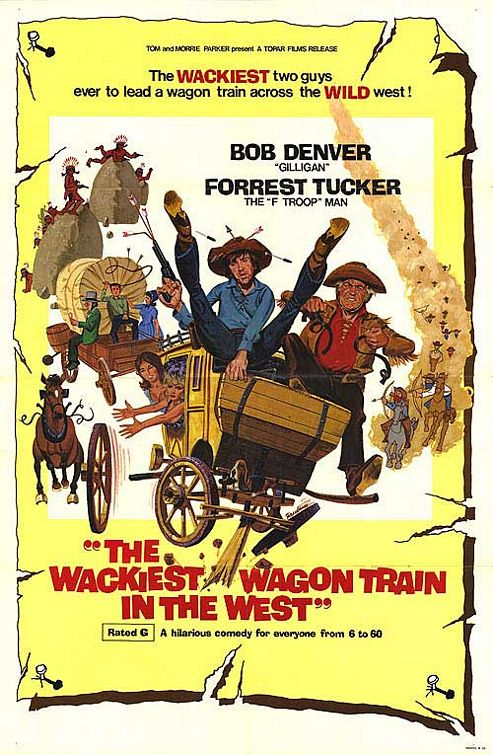 Постер - The Wackiest Wagon Train in the West: 493x755 / 110 Кб