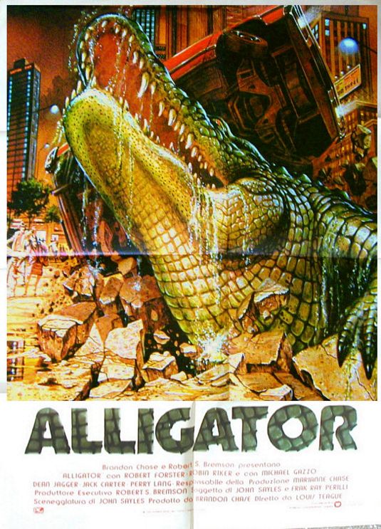 Постер - Аллигатор: 535x743 / 117 Кб