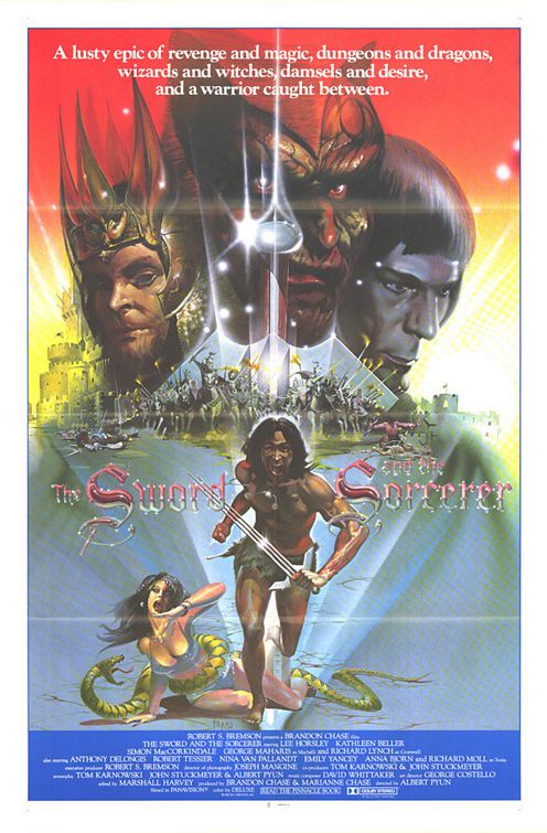 Постер - Меч и колдун: 496x755 / 86 Кб