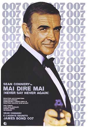 Постер - Никогда не говори никогда: 300x431 / 32 Кб