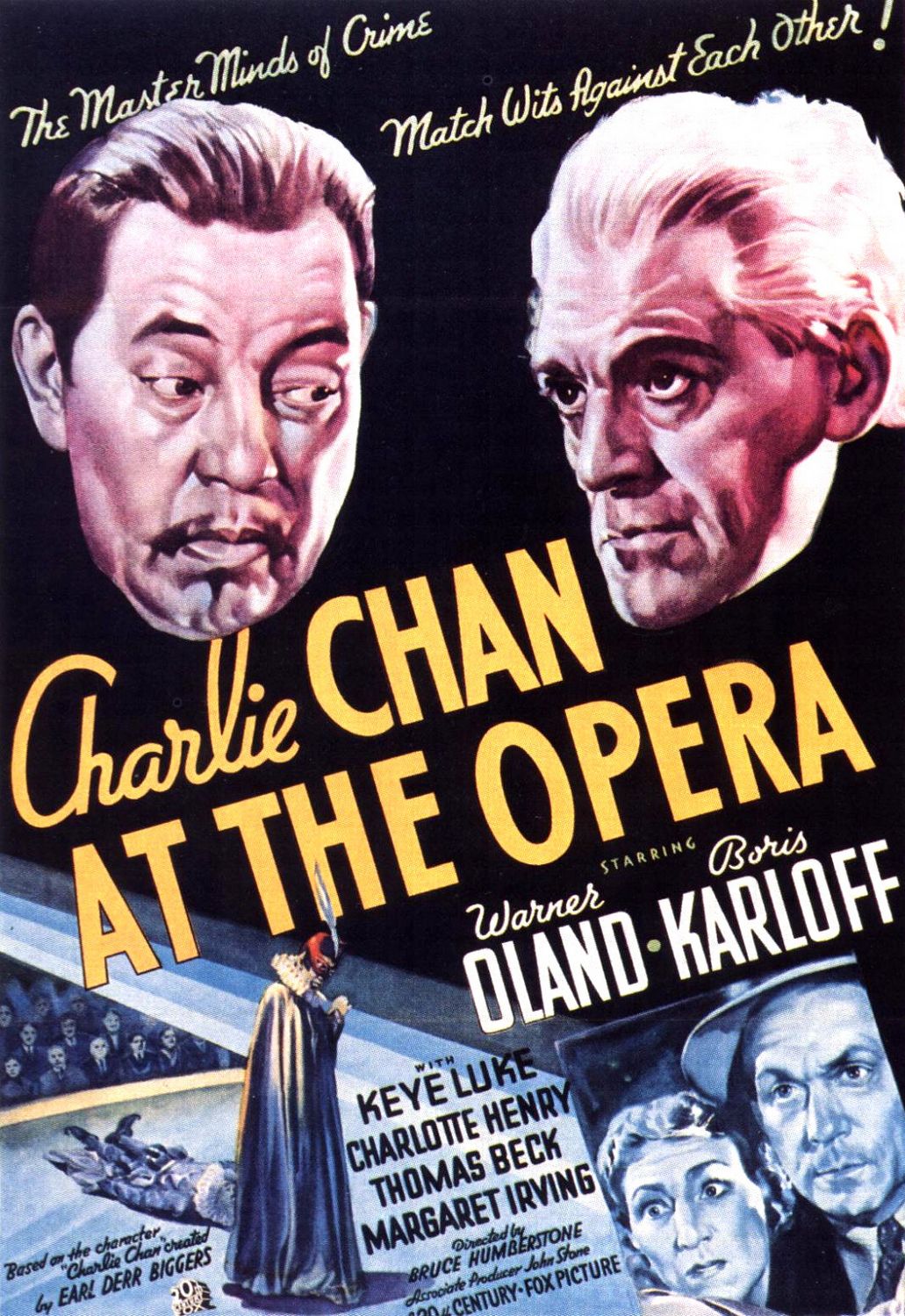Постер - Чарли Чан в опере: 1031x1500 / 343 Кб
