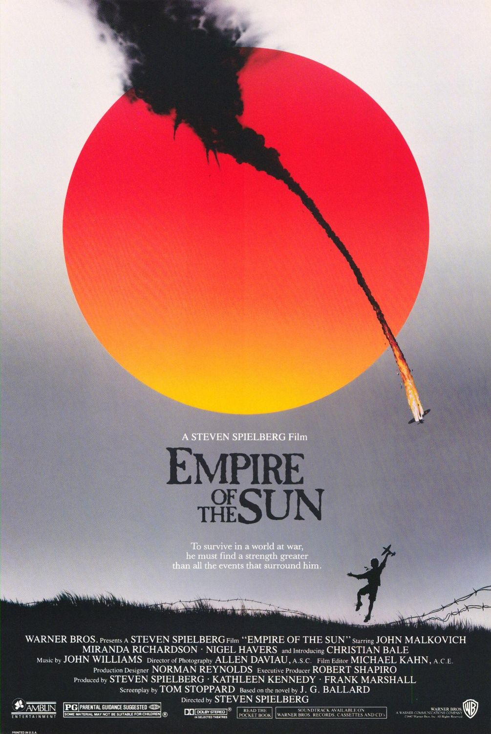 Постер - Империя Солнца: 1005x1500 / 215 Кб