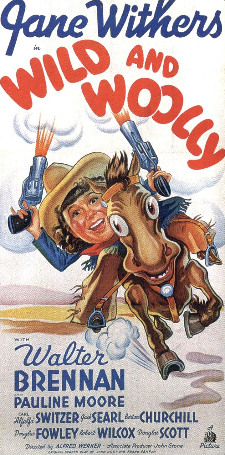 Постер - Wild and Woolly: 719x1451 / 321 Кб