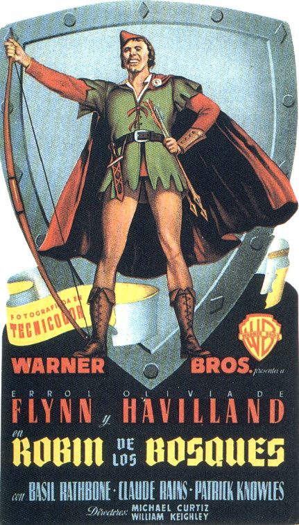 Постер - Приключения Робин Гуда: 431x755 / 107 Кб