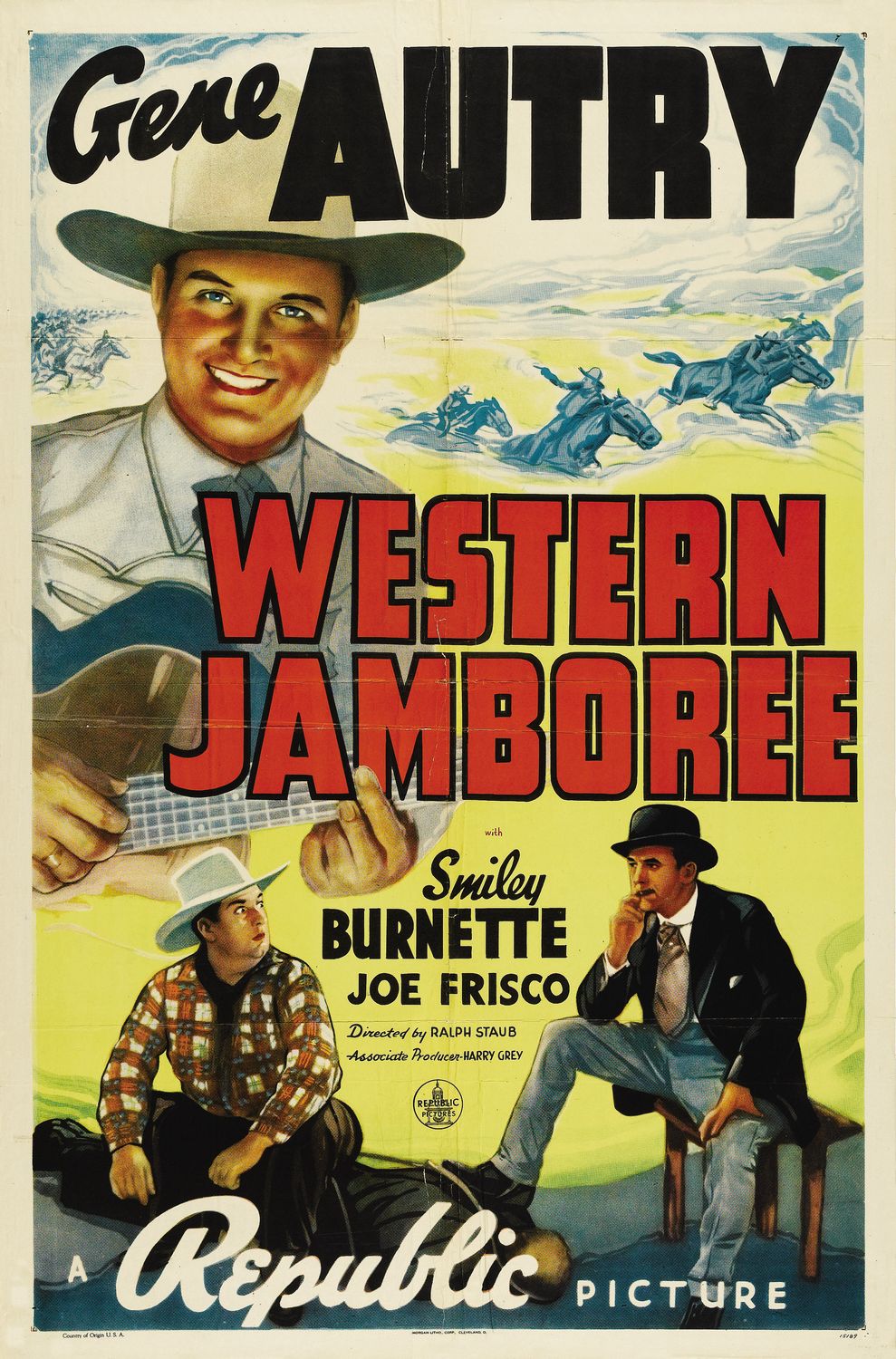 Постер - Western Jamboree: 989x1500 / 309 Кб