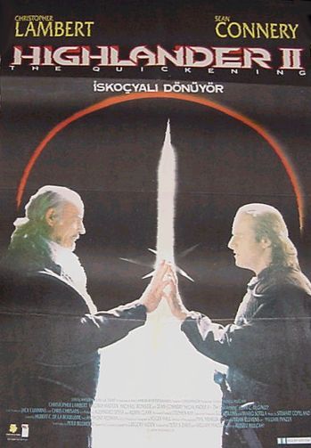 Постер - Горец 2: Оживление: 349x503 / 32 Кб