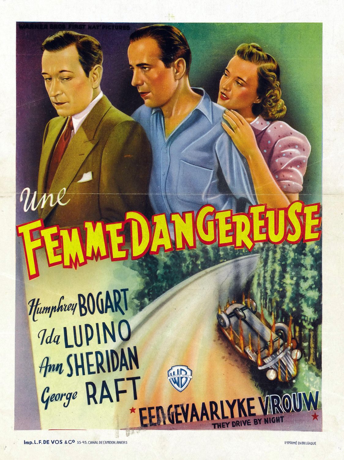 Постер - Они ехали ночью: 1124x1500 / 357 Кб