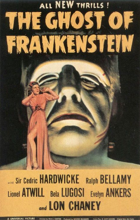 Постер - Призрак Франкенштейна: 482x755 / 90 Кб