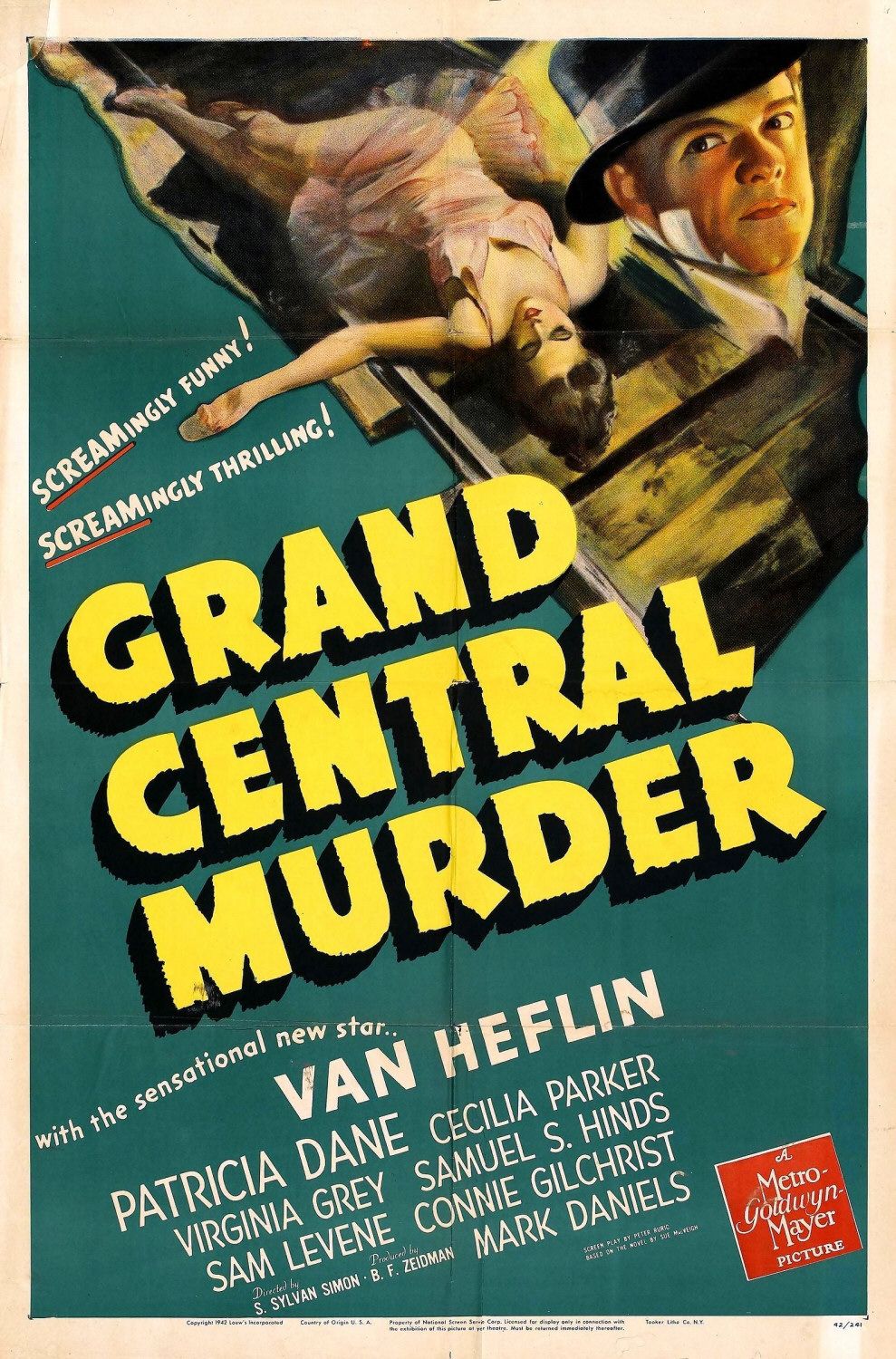 Постер - Grand Central Murder: 989x1500 / 358 Кб