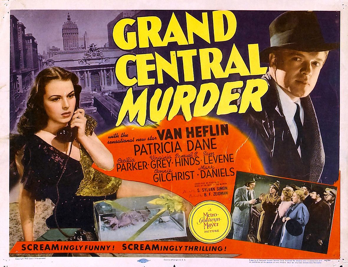 Постер - Grand Central Murder: 1180x907 / 258 Кб