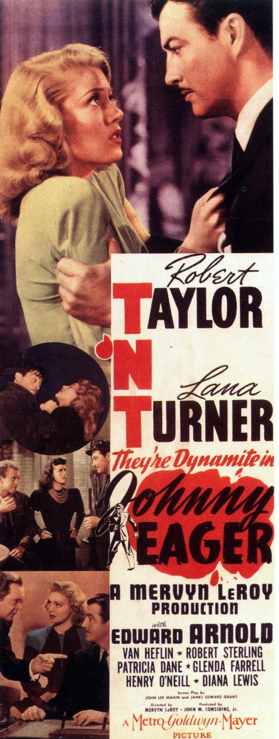 Постер - Johnny Eager: 568x1500 / 214 Кб