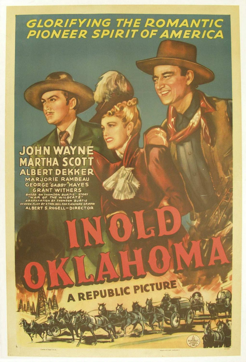 Постер - В старой Оклахоме: 1021x1500 / 226 Кб