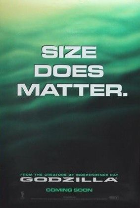 Постер - Годзилла: 283x419 / 17 Кб