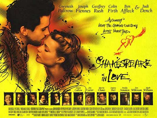 Постер - Влюбленный Шекспир: 535x402 / 63 Кб