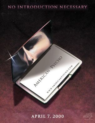 Постер - Американский психопат: 304x392 / 20 Кб