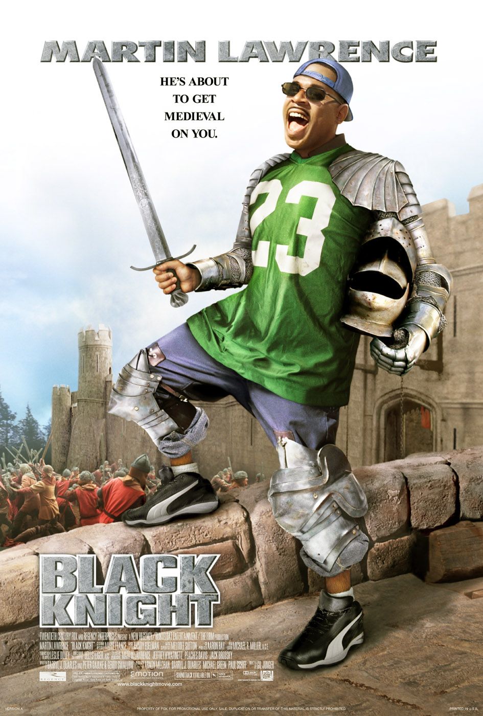 Постер - Черный рыцарь: 945x1400 / 259 Кб