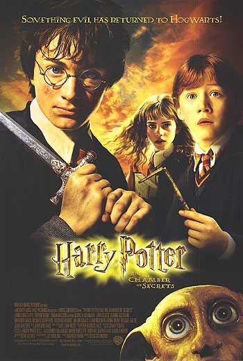 Постер - Гарри Поттер и Тайная комната: 350x520 / 44 Кб