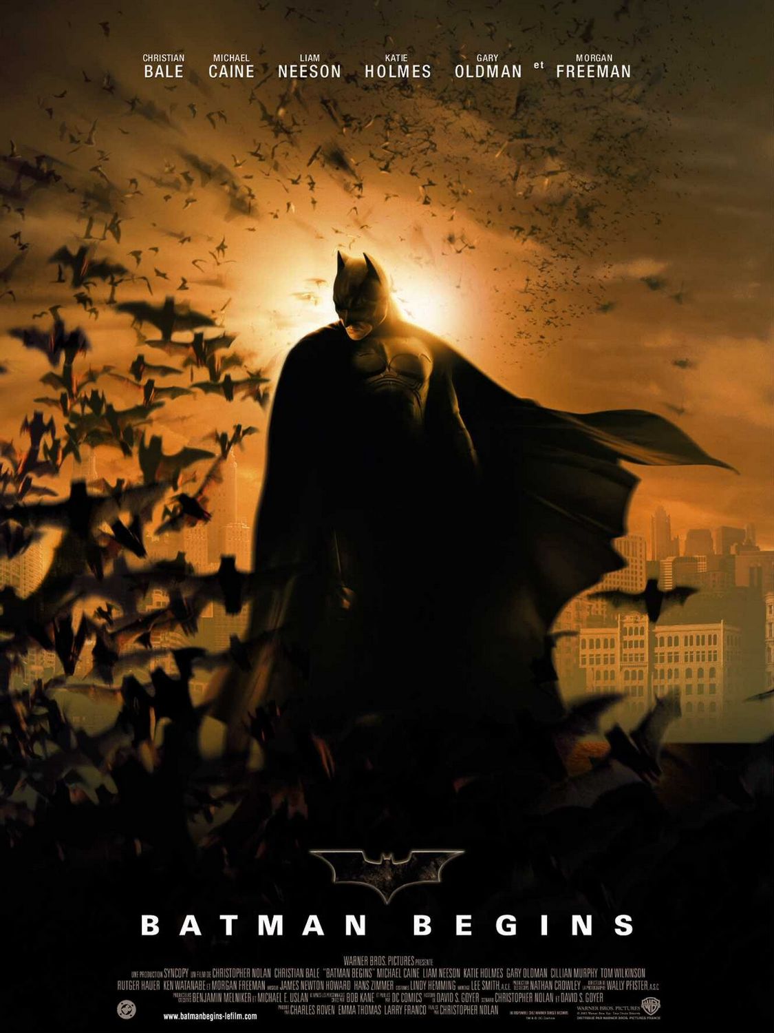 Постер - Бэтмен: Начало: 1125x1500 / 175 Кб