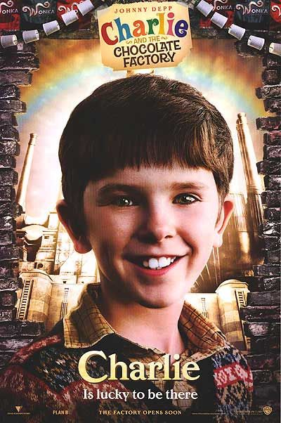 Постер - Чарли и шоколадная фабрика: 400x602 / 72 Кб