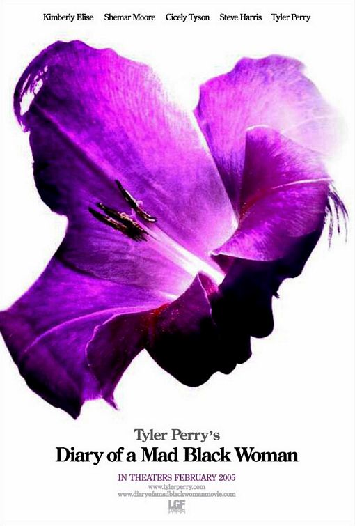 Постер - Дневник безумной черной женщины: 510x755 / 55 Кб