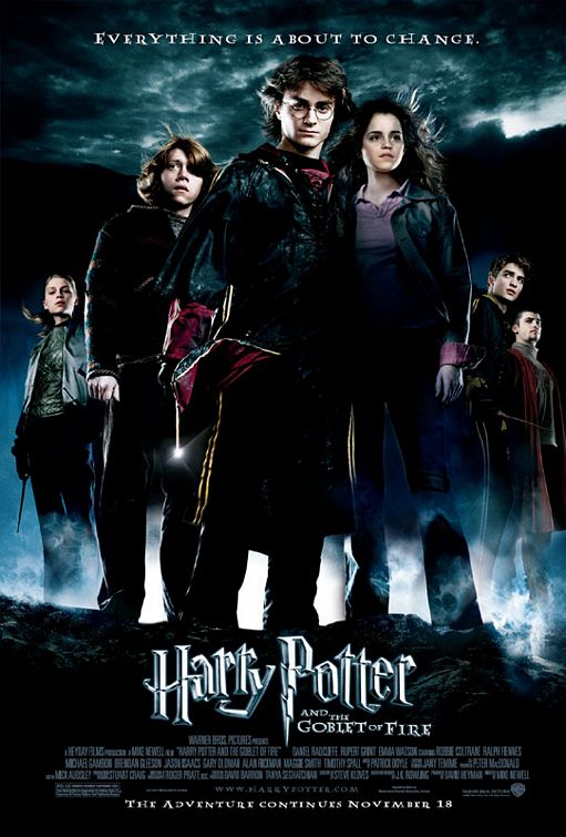 Постер - Гарри Поттер и кубок огня: 511x755 / 71 Кб