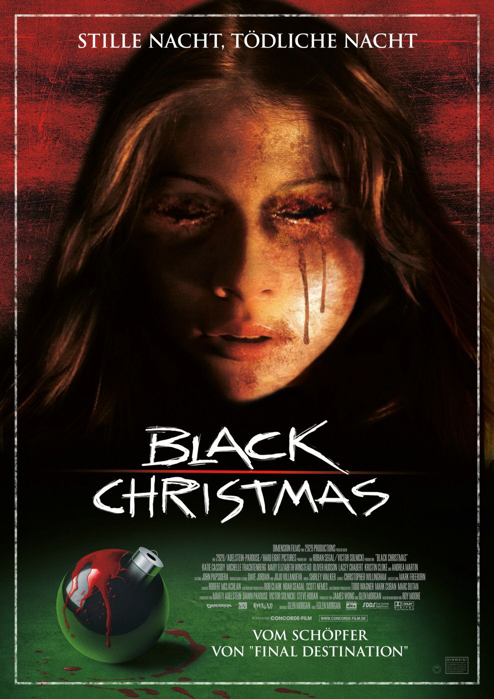 Постер - Черное Рождество: 988x1396 / 238 Кб
