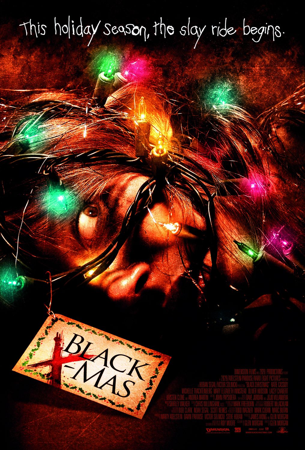 Постер - Черное Рождество: 1016x1500 / 360 Кб