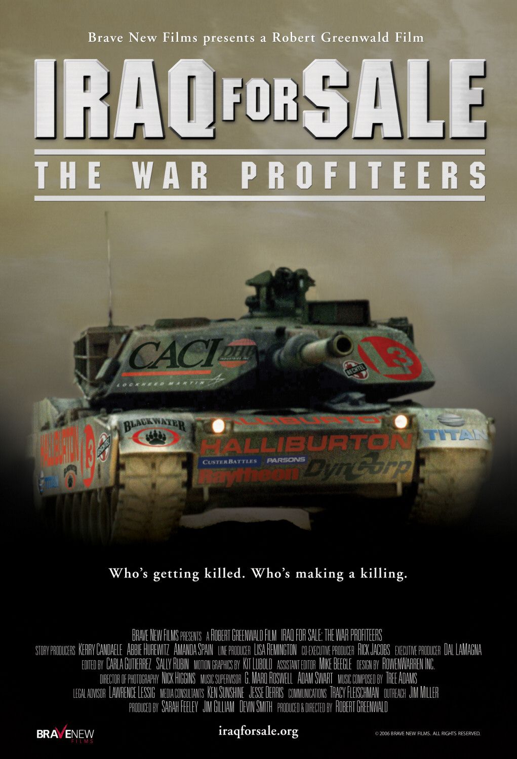 Постер - Iraq for Sale: The War Profiteers: 1021x1500 / 187 Кб