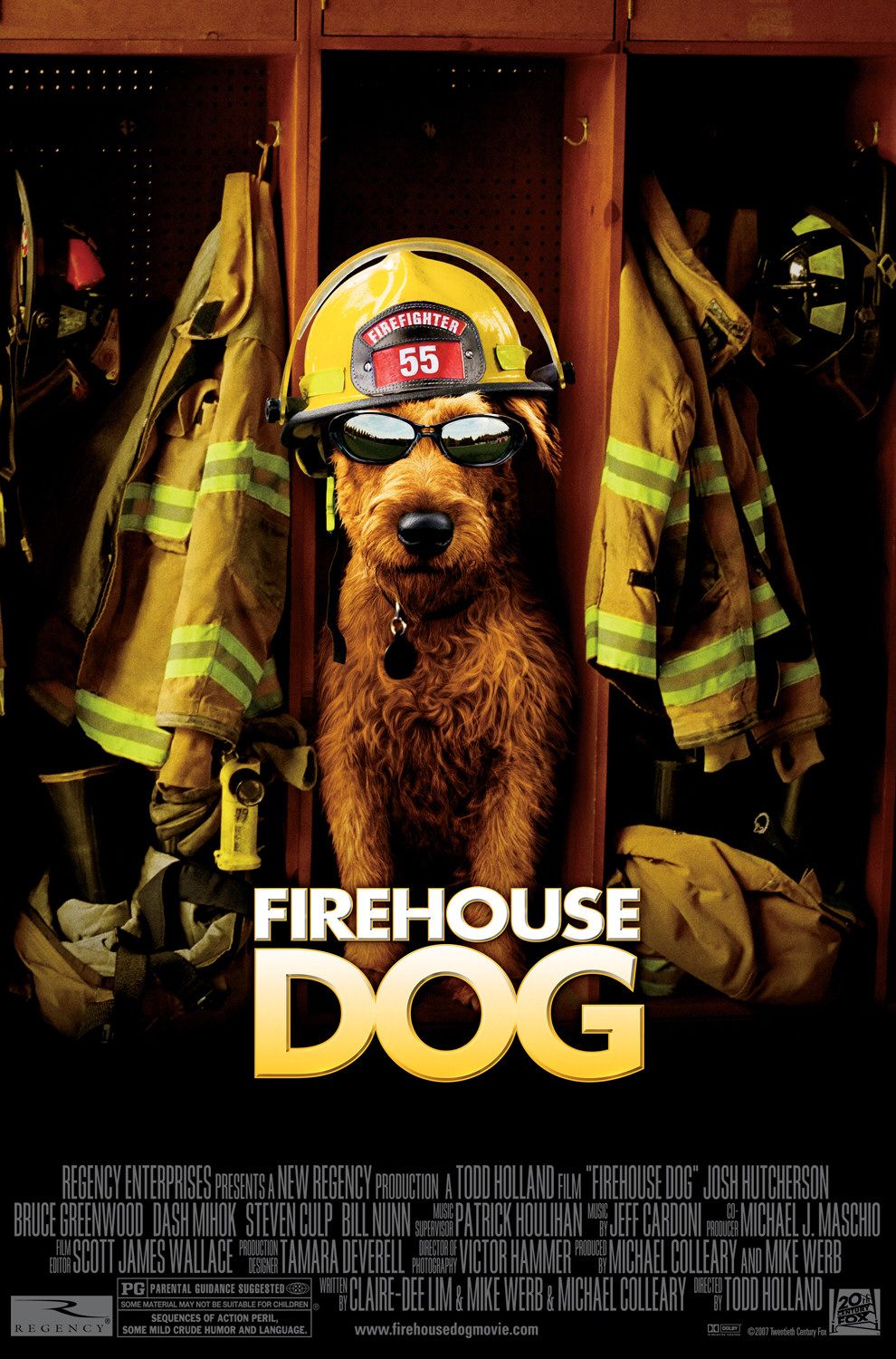 Постер - Пожарный пес: 990x1500 / 265 Кб