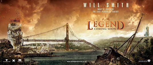 Постер - Я — легенда: 535x229 / 34 Кб