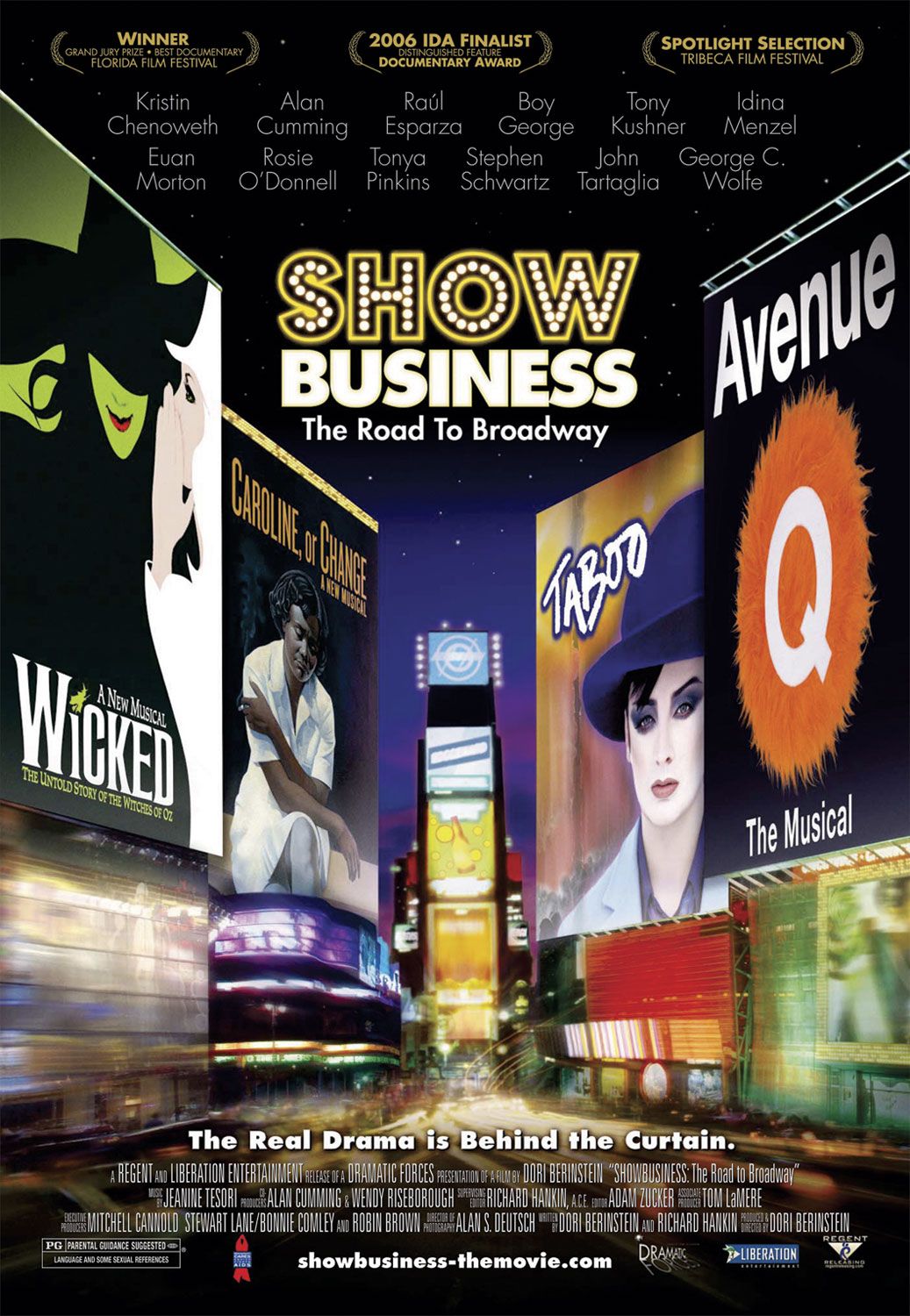 Постер - Шоу-бизнес: Дорога на Бродвей: 1037x1500 / 273 Кб